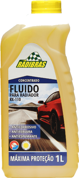 Fluido para Radiador Concentrado Amarelo