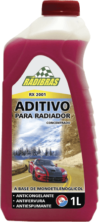 Aditivo para Radiador Pronto Uso Monoetilenoglicol