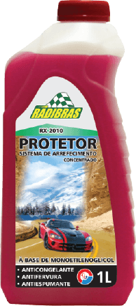Fluido para Radiador Concentrado a Base de Monoetilenoglicol Rosa