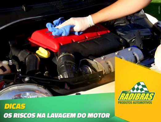 Imagem do serviço: Os riscos na lavagem do motor