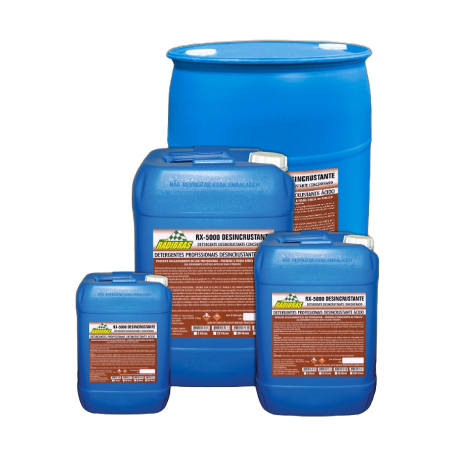 RX-5000 DETERGENTE DESINCRUSTANTE CONCENTRADO
